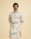Warm White Elegance Kurta